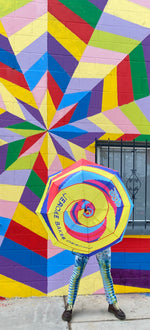Custom JBD Rainbow Umbrella